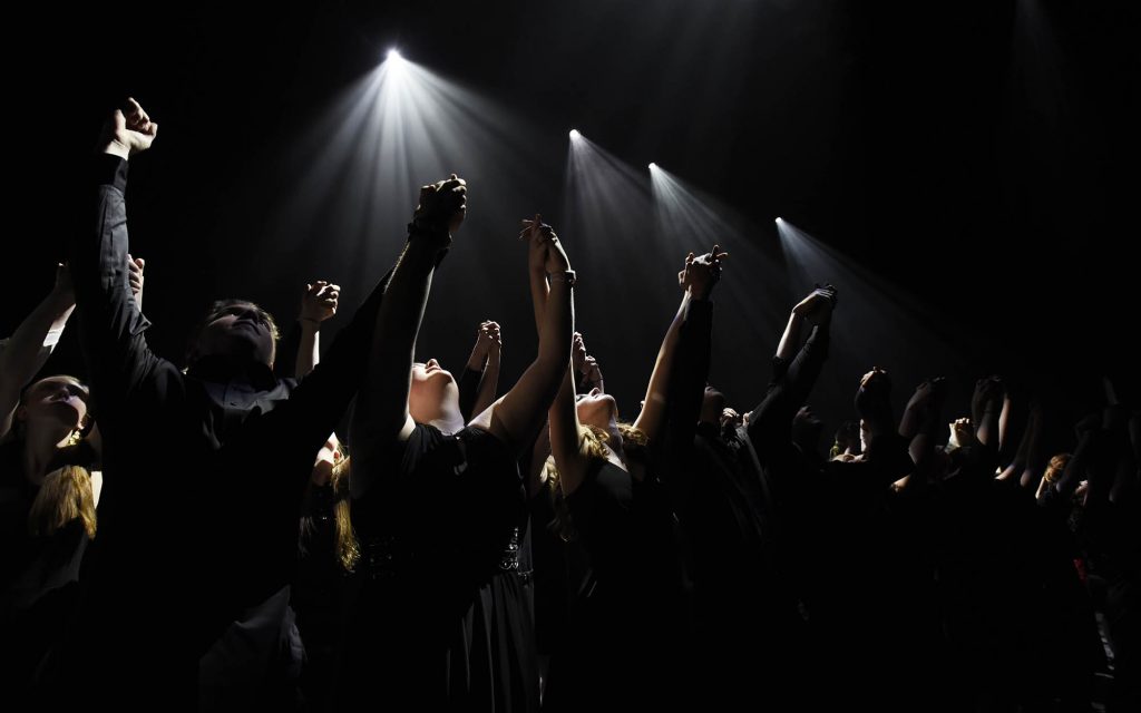 Students from 30 schools Capital Region schools rehearse for the 3rd Annual High School Musical Theatre Awards on the MainStage at Proctors Saturday, May 11, 2019.